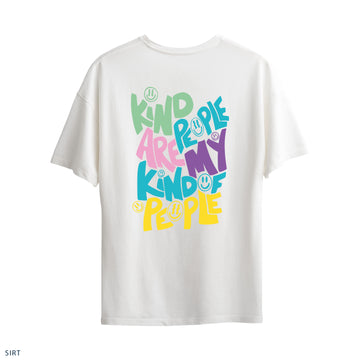 Oversize T-Shirt "Kind are People My Kind of People"