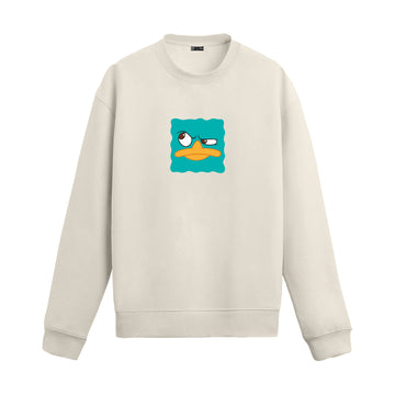 Premium Sweatshirt "Ornitorenk Perry"