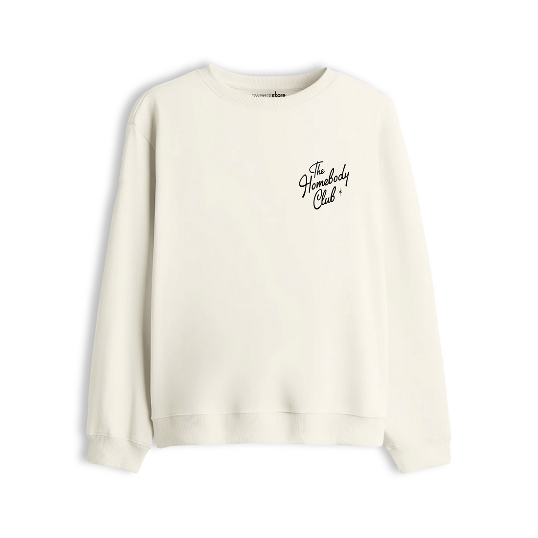 Oversize Sweatshirt "The Homebody Club"