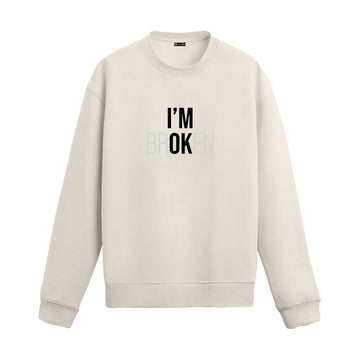 Premium Sweatshirt "I'm Ok"