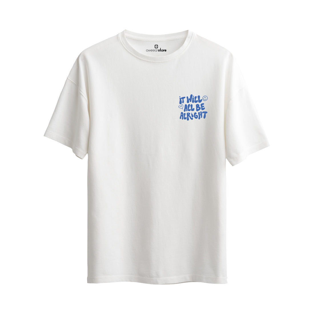 Oversize T-Shirt "It Will Be Alrigt"