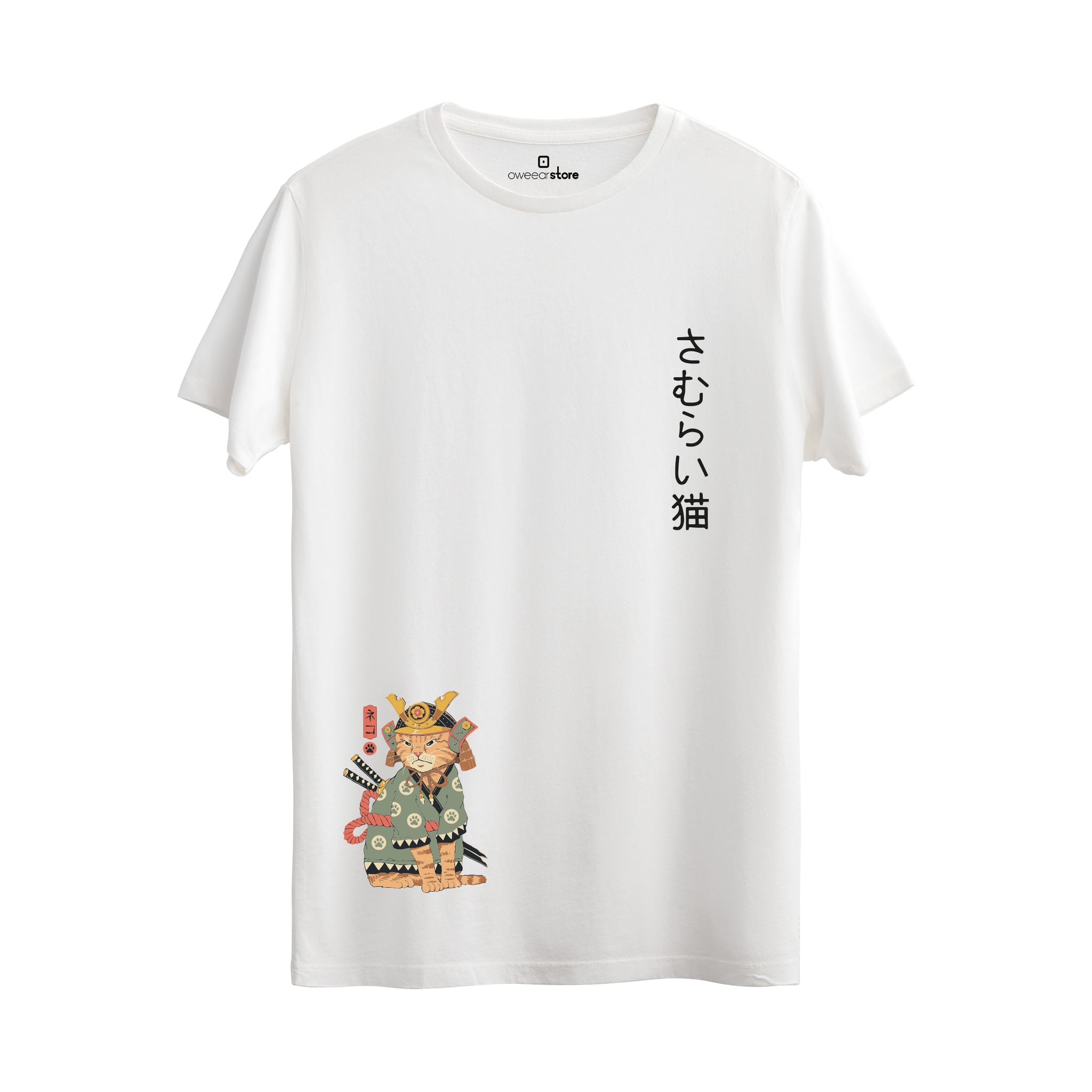 Regular T-Shirt "Samurai Cat"