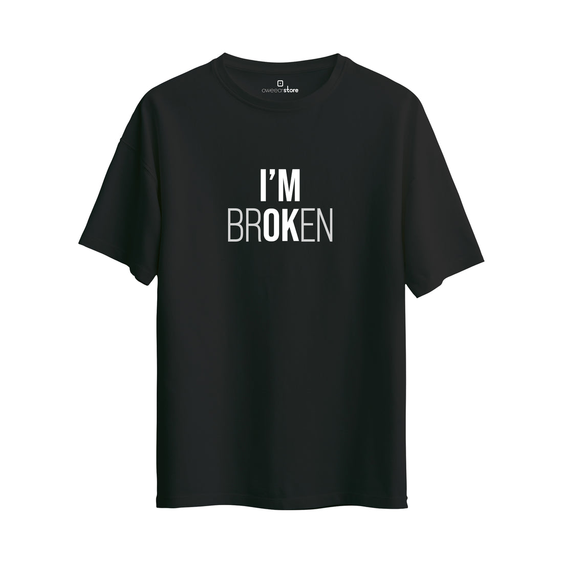 Oversize T-Shirt "I'm Ok"