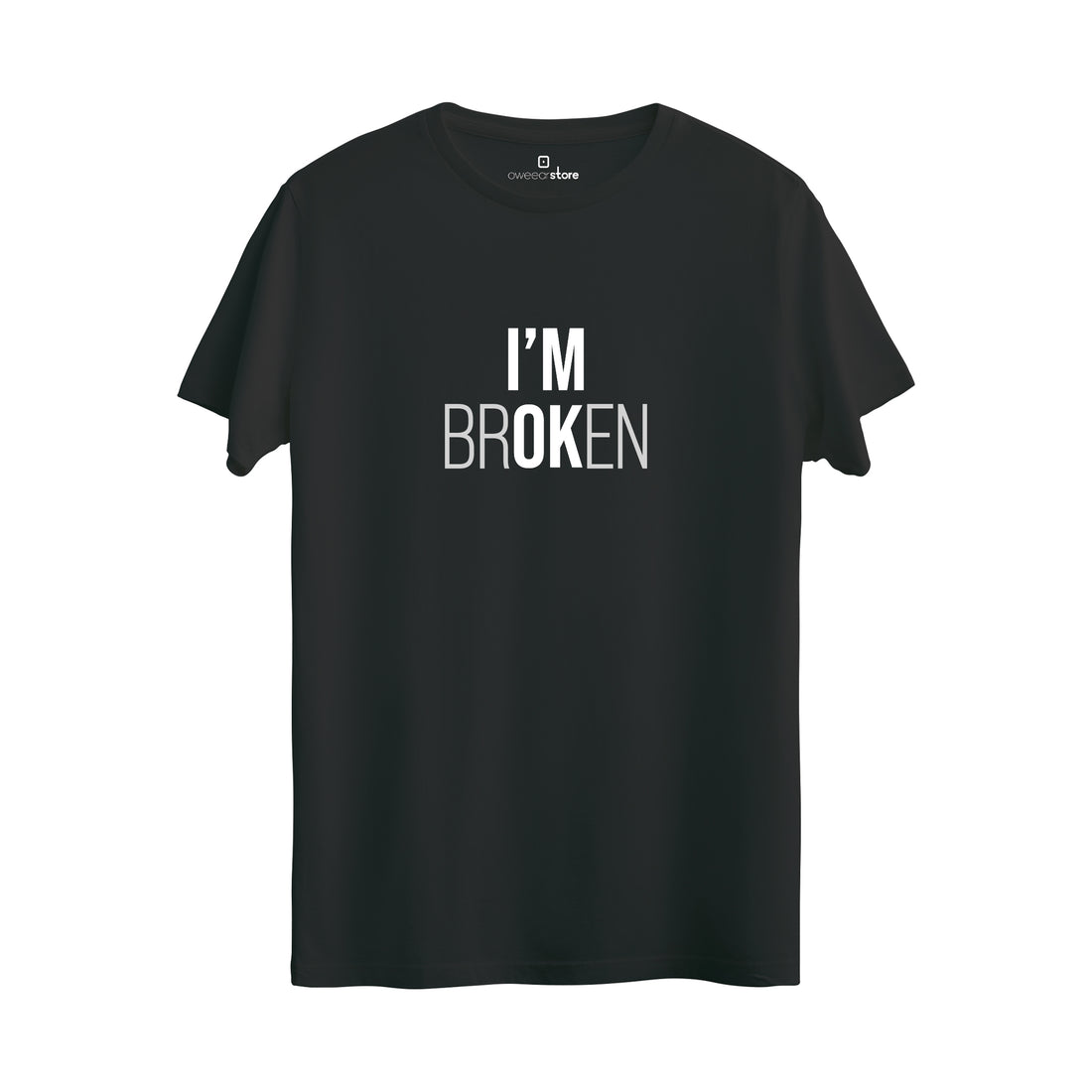 Regular T-Shirt "I'm Ok"