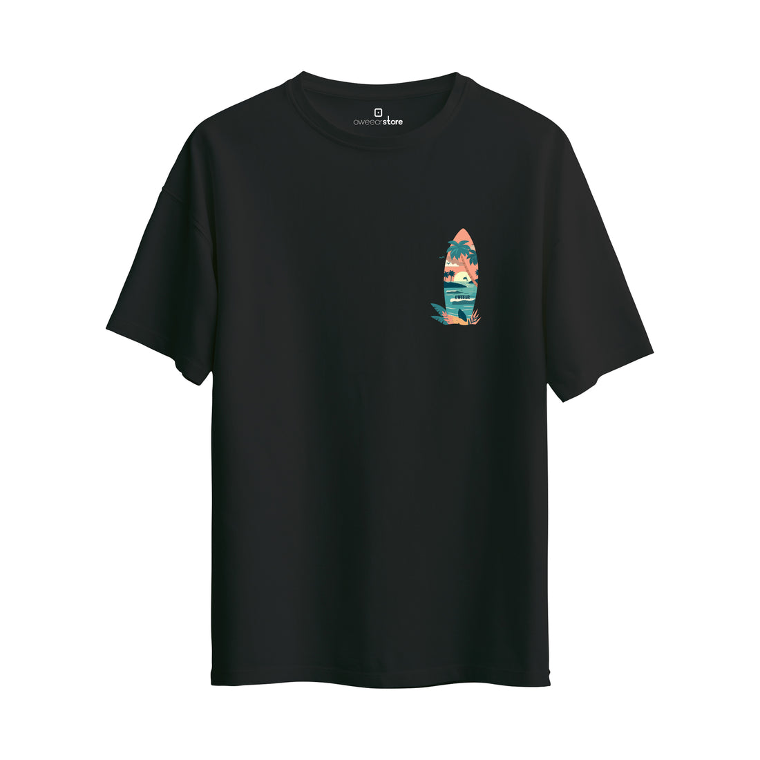 Oversize T-Shirt "Surf Board"