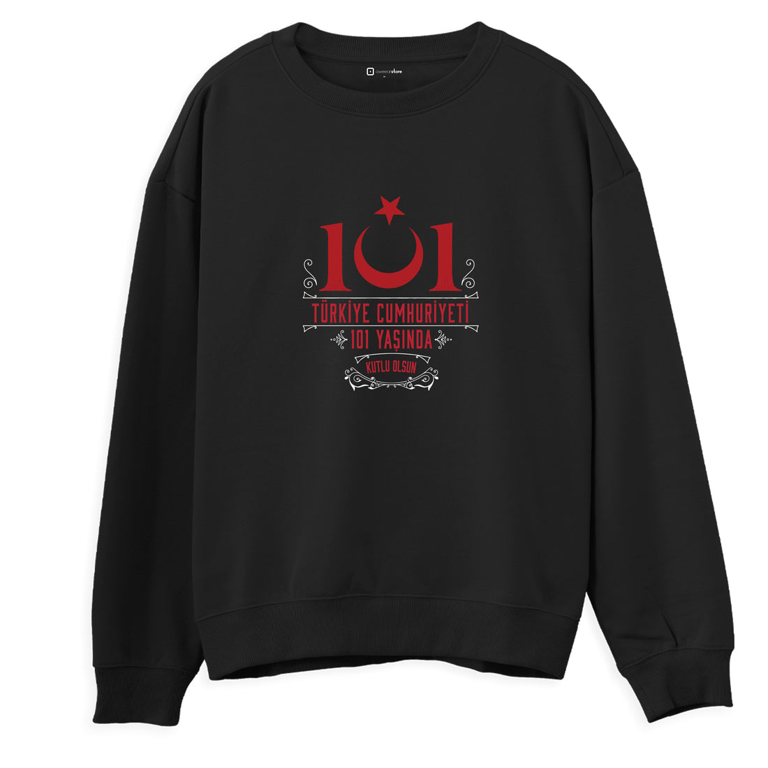 Sweatshirt "101. YIL"