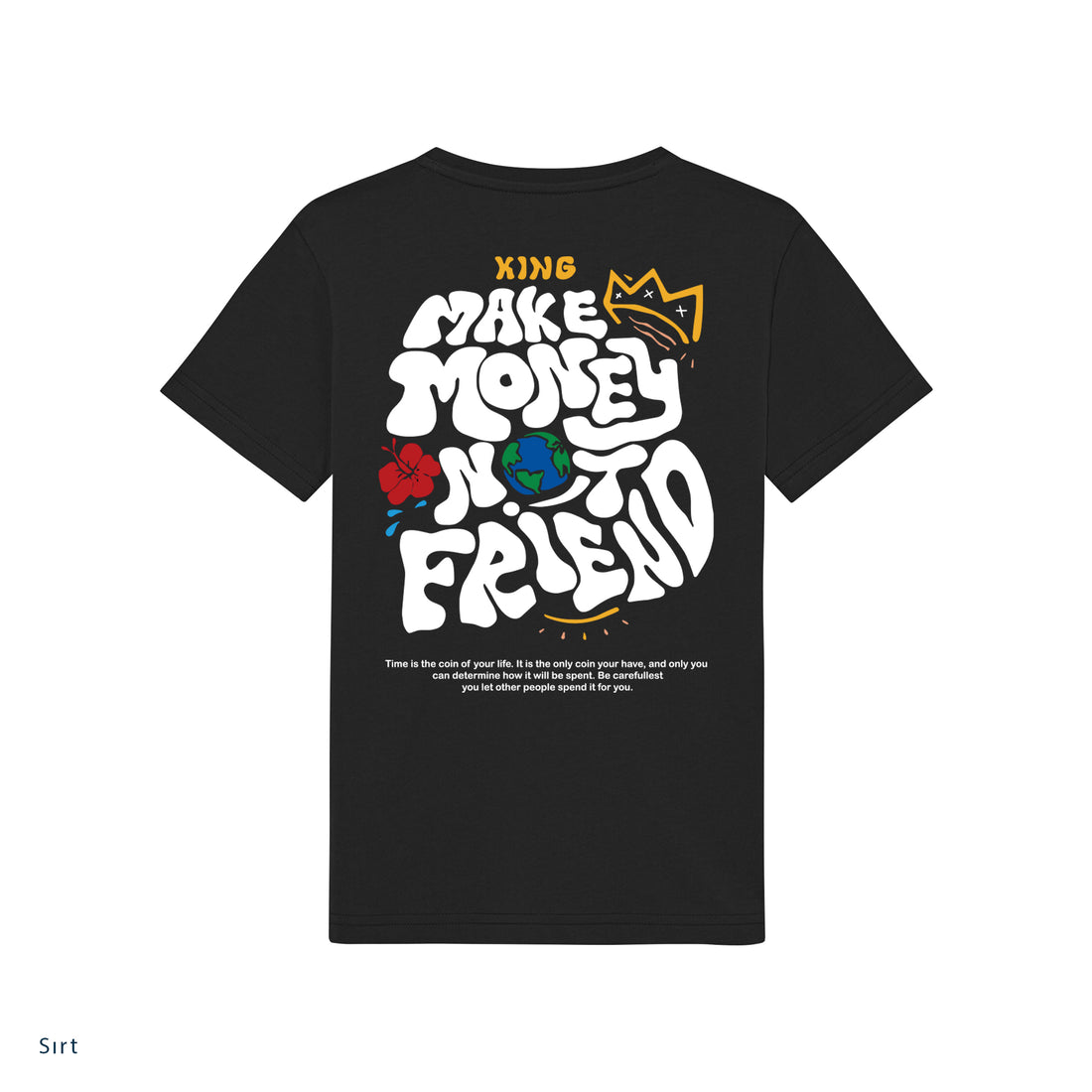 Çocuk T-Shirt "Make Money No Friend"