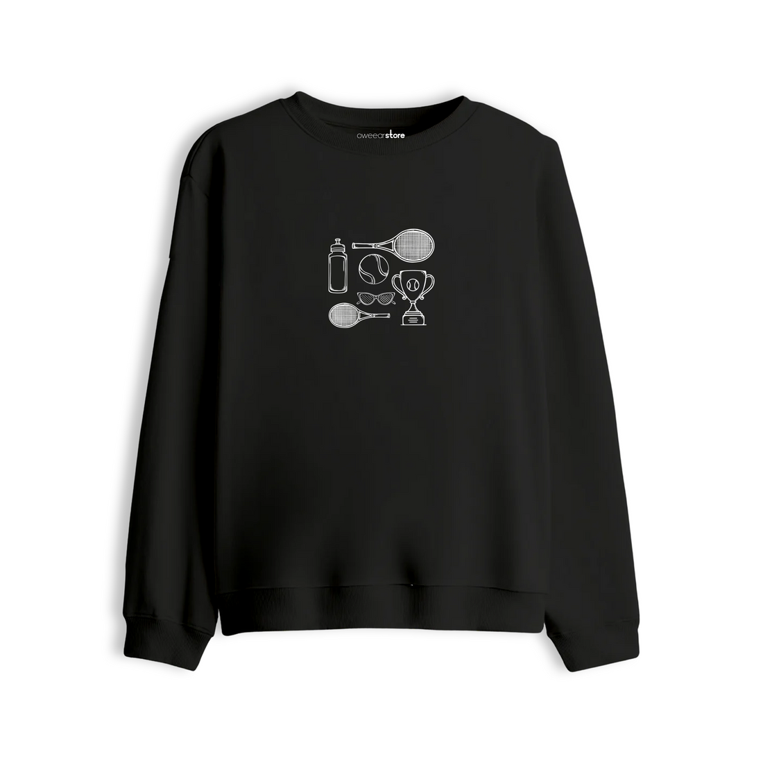 Oversize Sweatshirt "Tennis Player"
