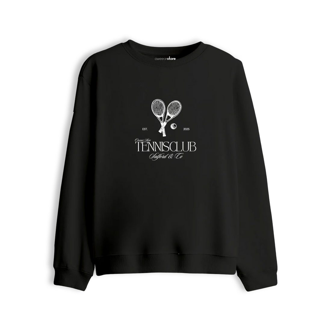 Oversize Sweatshirt "Tennis Club"