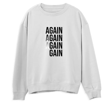 Sweatshirt "Again"